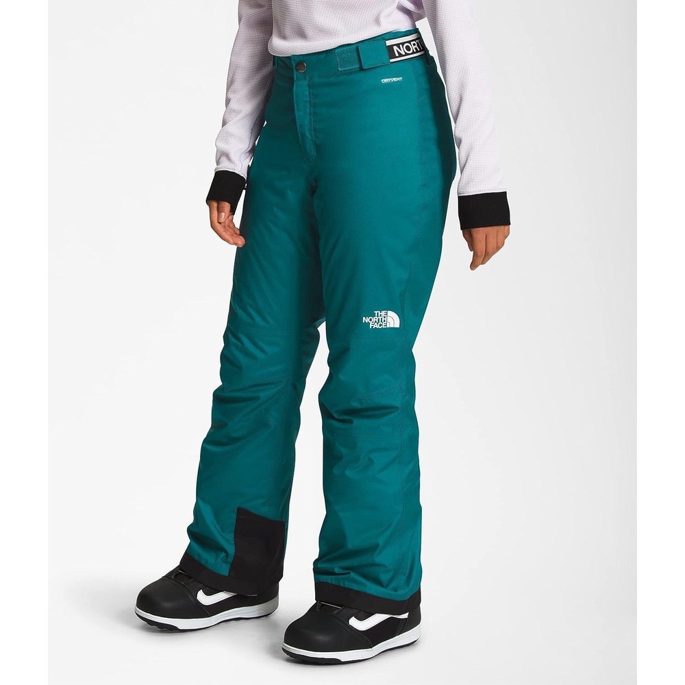 The North Face Freedom Insulated Snow Pants in Harbor Blue, Girls Size 10 Medium